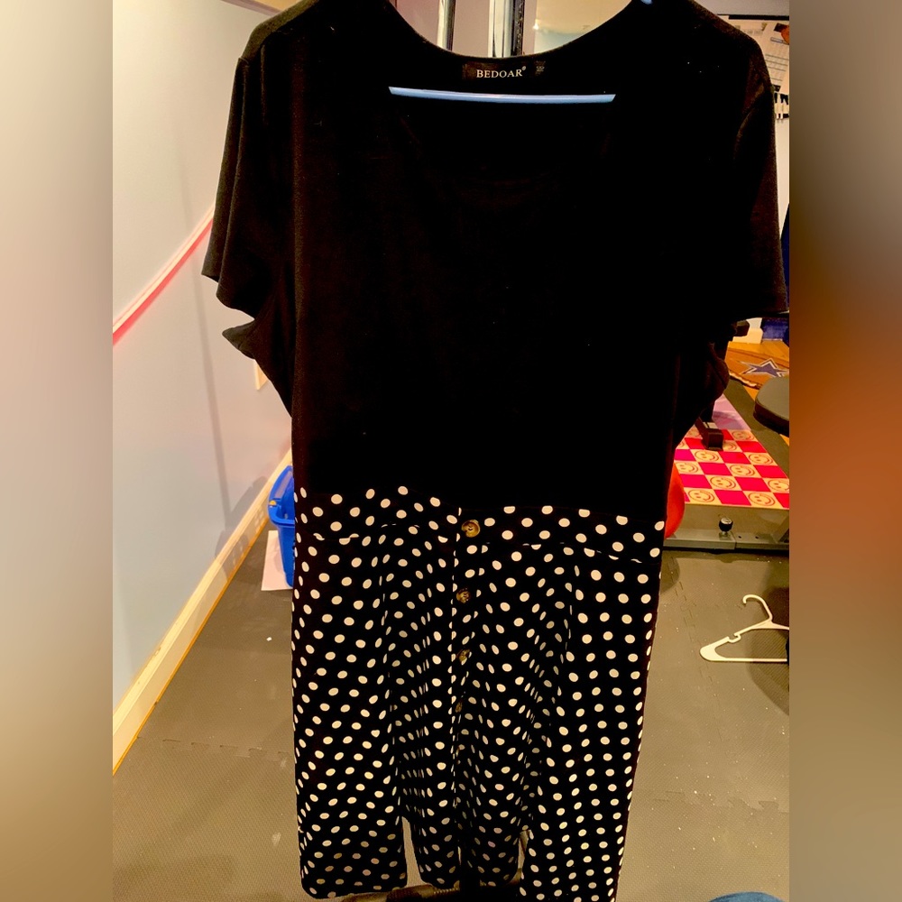 Bedoar size 18 cotton dress with pockets